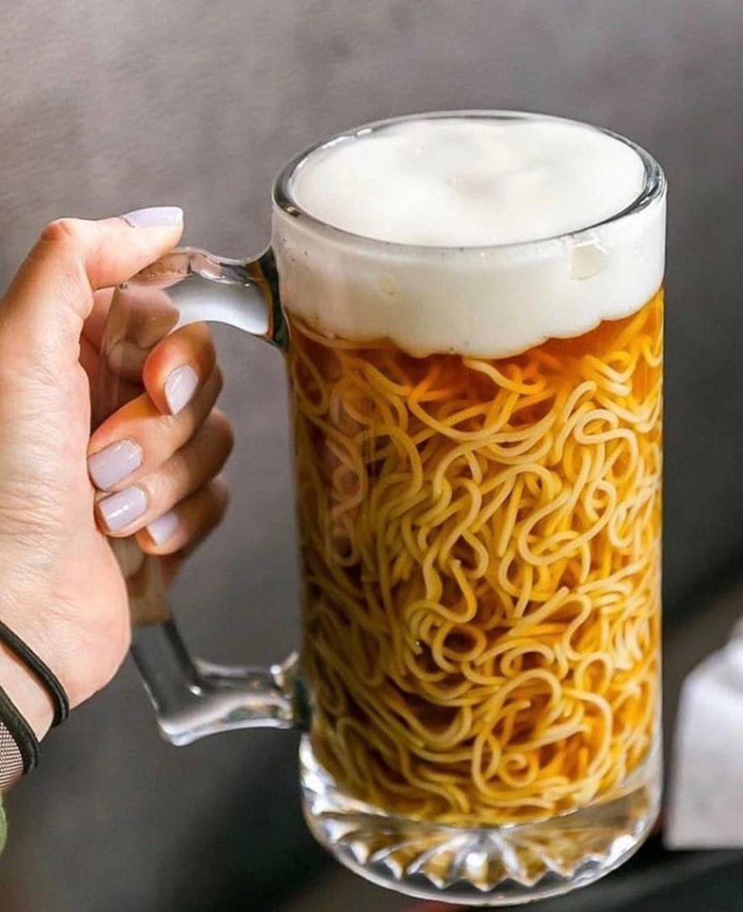 Beer Ramen - Imagem: HEYHANGRYHIPPO/INSTAGRAM